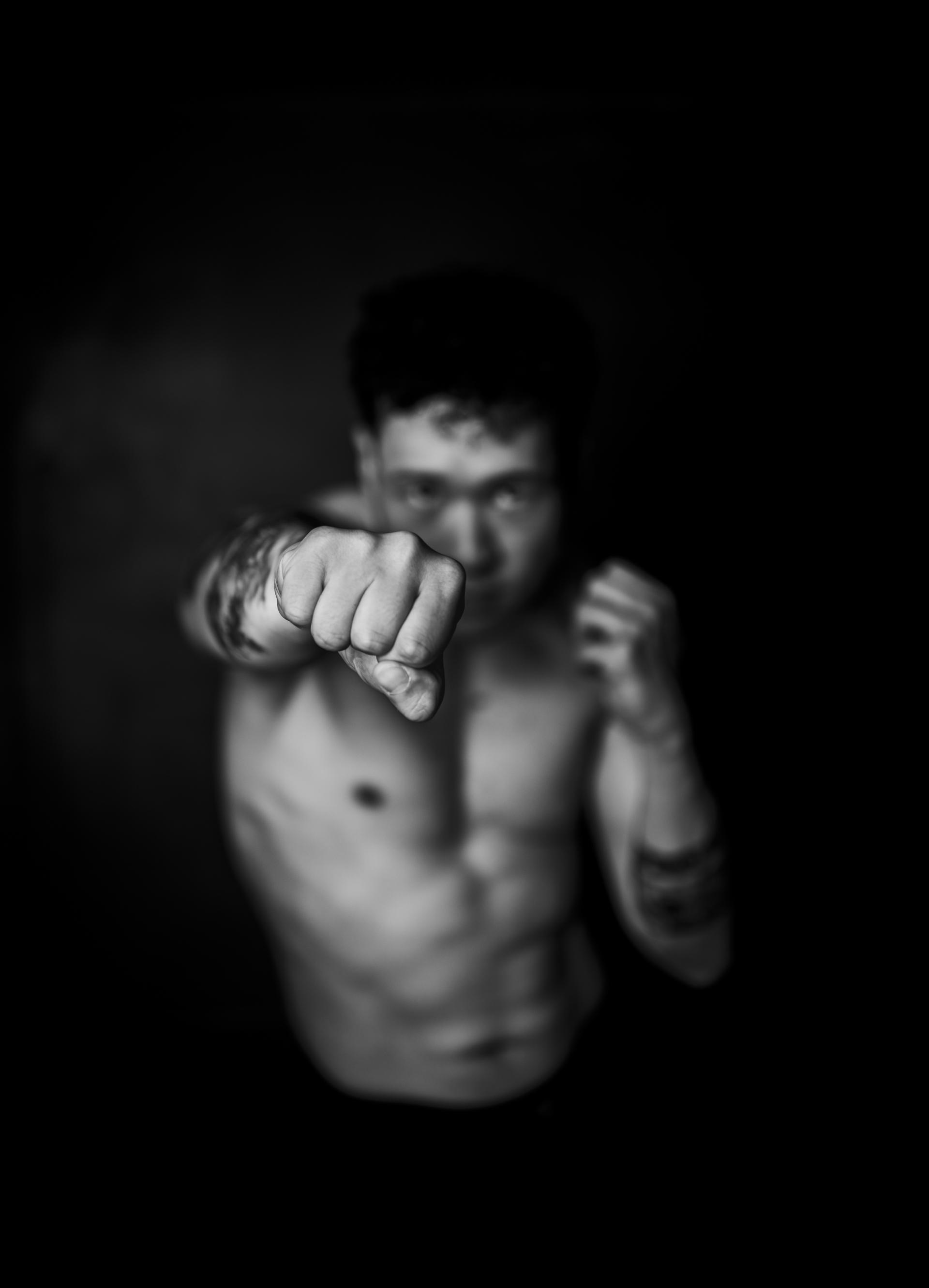 New York Photography Awards Winner - Locked in. Fist forward. Focus sharp.