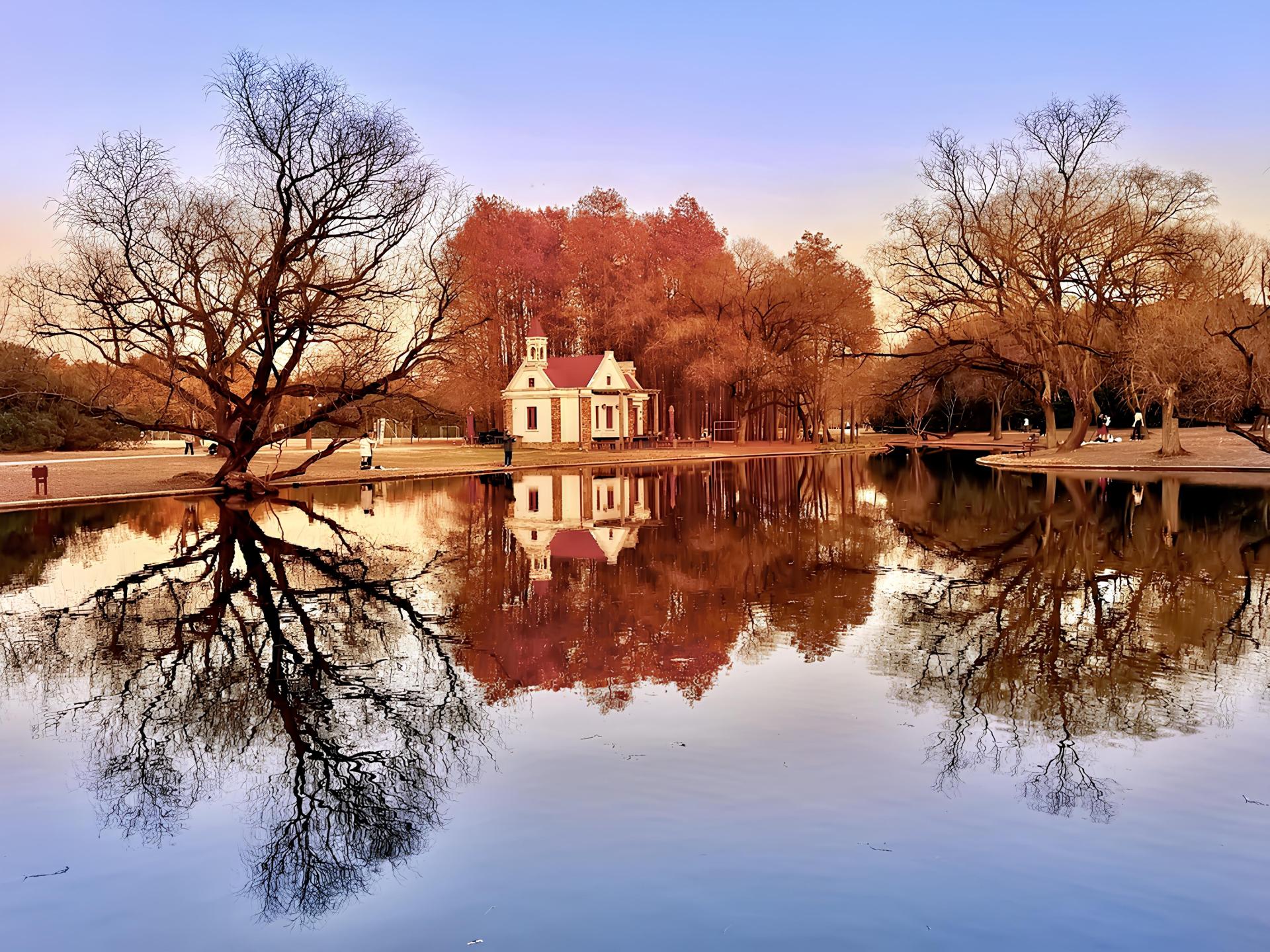New York Photography Awards Winner - Winter View of Lakeside Cottage