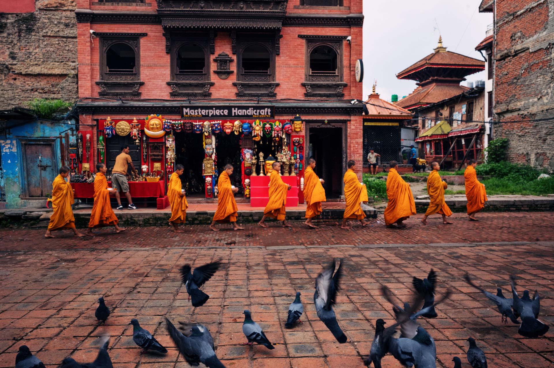 New York Photography Awards Winner - “Walking Light in Bhaktapur”