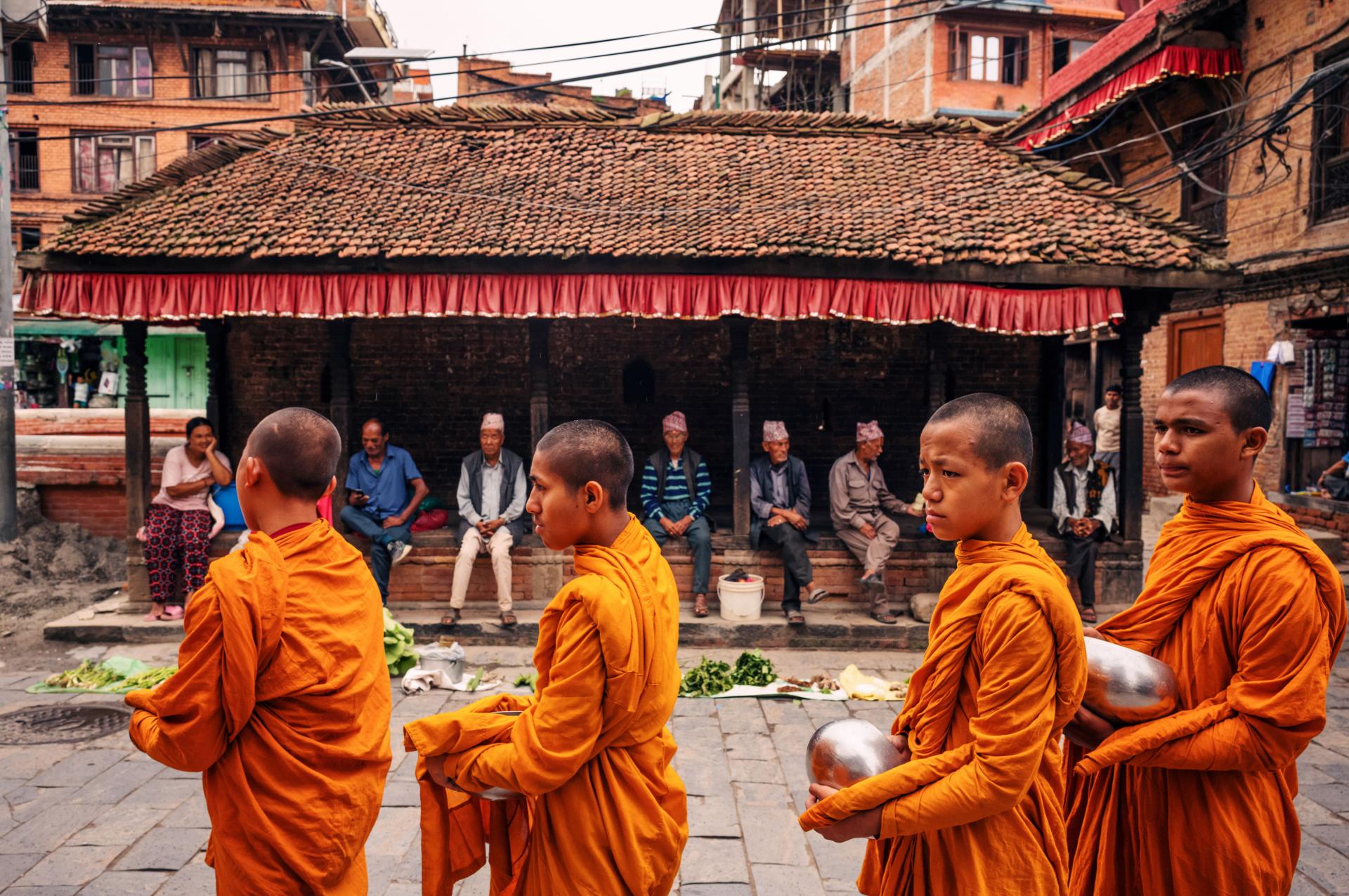 New York Photography Awards Winner - “Walking Light in Bhaktapur”